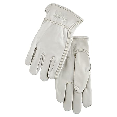 Memphis Glove Pigskin Leather Driver&#x27;s Gloves, Medium, Pack