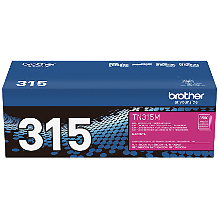 Brother® TN-315 Magenta Toner Cartridge, TN-315M