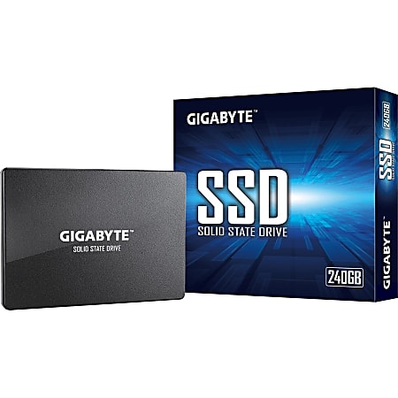 Gigabyte GP-GSTFS31240GNTD 240 GB Solid State Drive, 2.5" Internal, SATA (SATA/600), GPGSTFS31240GNTD