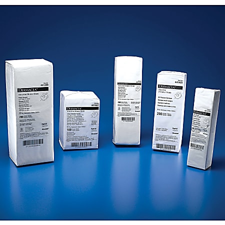 Covidien DERMACEA™ Gauze Sponges, Non-Sterile, 4" x 4", 12-Ply, Type VII, Pack Of 200