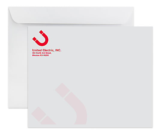 Custom 1-Color Catalog Mailing Envelopes, Open Side, 10" x 13", White Wove, Box Of 500 Envelopes