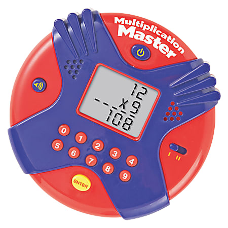 Learning Resources Multiplication Master Electronic Flash Card Game - Theme/Subject: Learning - Skill Learning: Multiplication - 7-10 Year