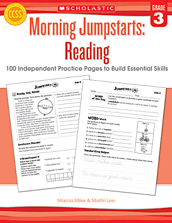 Scholastic Morning Jumpstarts: Reading, Grade 3