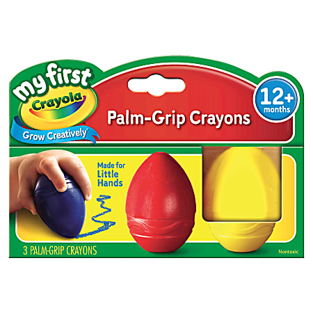 Crayola My First Palm-Grip Crayons