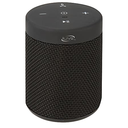 iLive ISBW108 Bluetooth Waterproof Speakers, Black