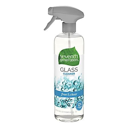 Seventh Generation™ Natural Glass And Surface Cleaner, Unscented, 23 Oz Bottle, Case Of 8