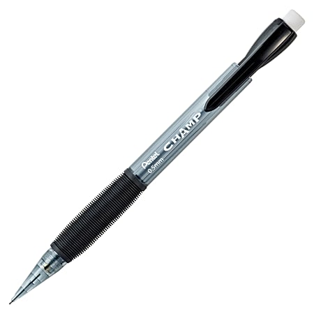 Pentel Champ Mechanical Pencil 0.5mm 2 Lead Black Barrel
