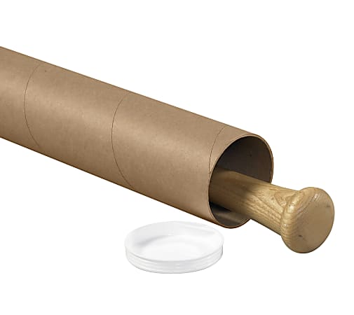 Shipping paper tubes&Lids 83x750 (Kraft)_Envelopes Mailers Shipping  Supplies Tube Mailers, Transport Packaging
