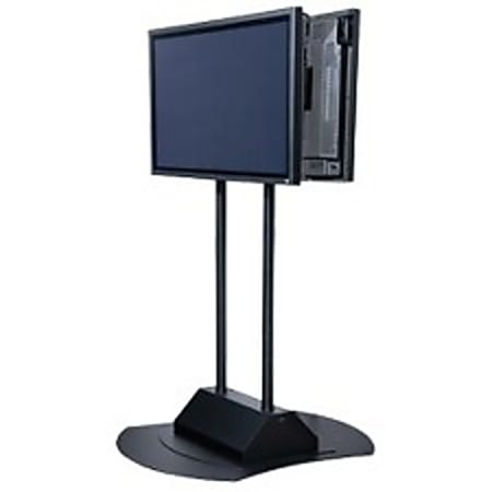 Peerless Flat Panel Stand FPZ-670 - Stand for 2 LCD displays - black - screen size: 50" - 71"
