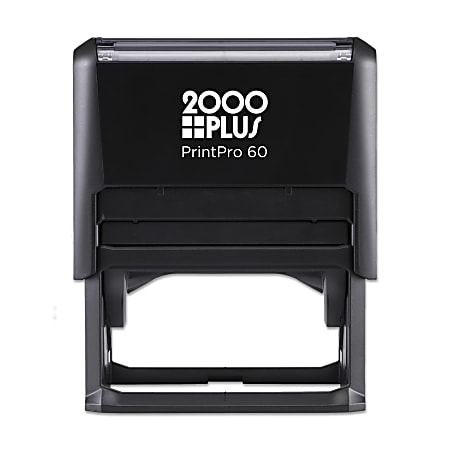 Custom 2000Plus PrintPro 60PN Self-Inking Stamp, 1-7/16" X 2-7/8", Rectangle Notary/Professional Stamp