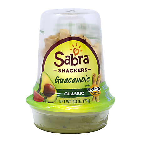 Sabra Snackers Grab And Go Guacamole with Tostitos