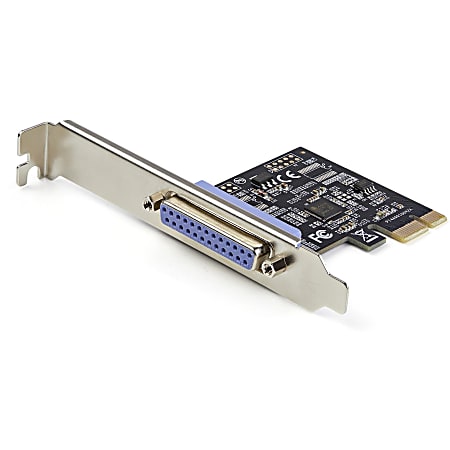 Line StarTech.com 1-Port Parallel PCIe Card, PCI Express to Parallel DB25 LPT Adapter Card, Desktop Expansion Controller  - PEX1P2