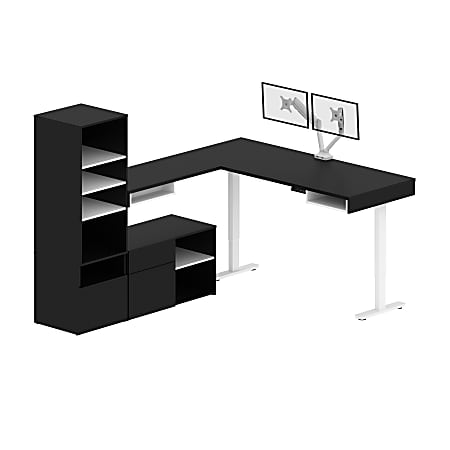 Bestar corner discount computer desk