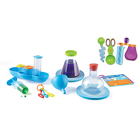 Learning Resources Splashology! Water Lab Classroom Set - Theme/Subject: Learning, Fun - Skill Learning: Science Experiment, Science, Technology, Engineering, Mathematics, Volume, Buoyancy - 3 Year - 1 / Set