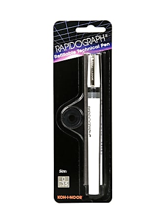 Koh-I-Noor Rapidograph No. 3165 Technical Pen, 0.35 mm