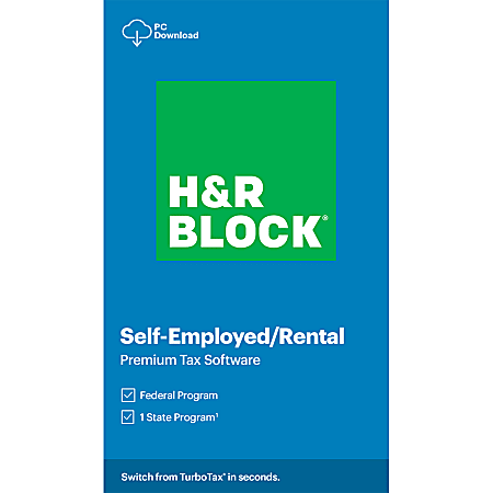 H&R Block 2020, Premium, For PC, Download (Windows)