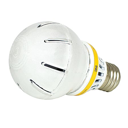 3M™ LED Advanced A19 Dimmable Frosted Light Bulb, 5 Watts, 2700K White