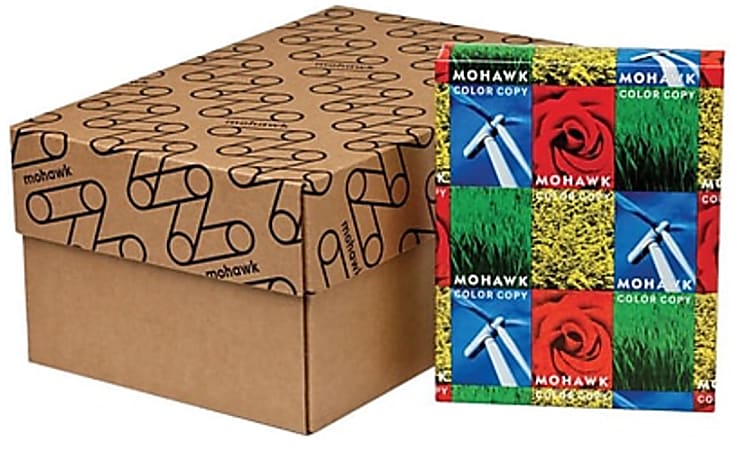 Mohawk Color Multi-Use Printer & Copier Paper, Tabloid Size (11" x 17"), 2000 Sheets Total, 32 Lb, Bright White, 500 Sheets Per Ream, Case Of 4 Reams