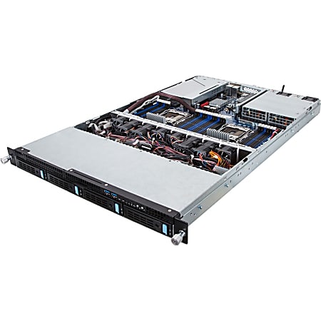 Gigabyte R180-F34 Barebone System - 1U Rack-mountable - Intel C612 Chipset - Socket R3 LGA-2011 - 2 x Processor Support - 128 GB DDR4 SDRAM DDR4-2400/PC4-19200 Maximum RAM Support - Serial ATA/600, Serial Attached SCSI (SAS) RAID Supported Controller