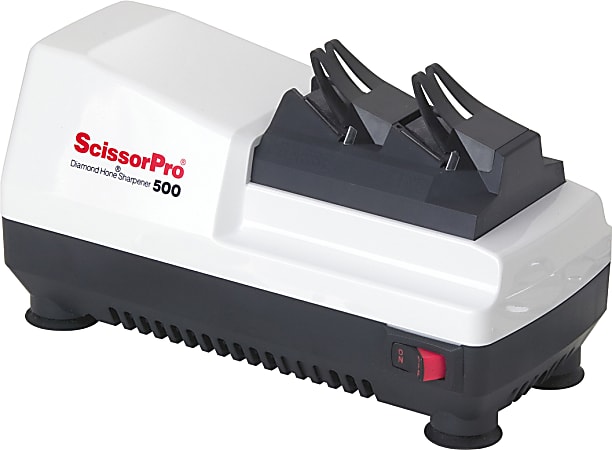 Edgecraft Chef's Choice ScissorPro Diamond Hone Electric Scissors Sharpener, White