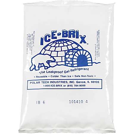 Ice-Brix™ Cold Packs, 6 oz, 5 1/2" x