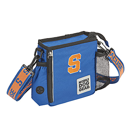 Overland Mobile Dog Gear NCAA Walking Bag, 7-1/2”H x 2”W x 7-1/2”D, Syracuse Orange