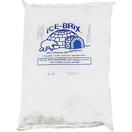 Ice-Brix™ Cold Packs, 24 oz, 8" x 6"