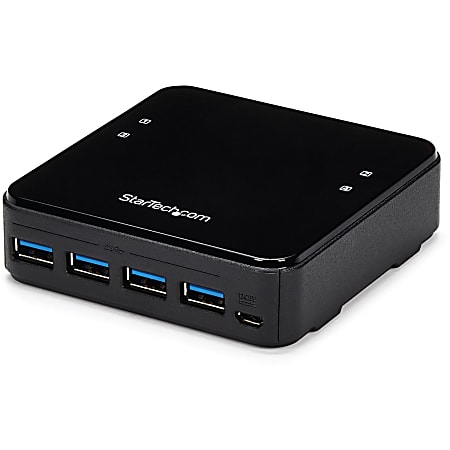 StarTech.com 4X4 USB 3.0 Peripheral Sharing Switch -