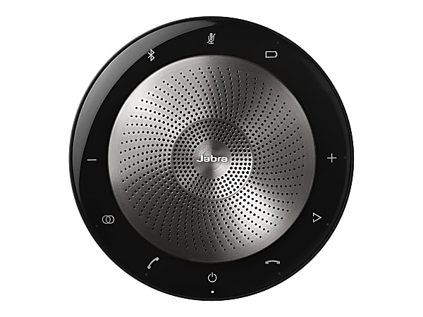 Jabra Speak 710 Portable Bluetooth Smart Speaker Google Assistant Siri  Supported 360 Circle Sound Battery Rechargeable USB - Office Depot