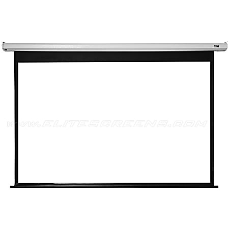 Elite Screens Spectrum - 100-inch Diag 4:3, Electric Motorized 4K/8K Ready Drop Down Projector Screen, Electric100V"