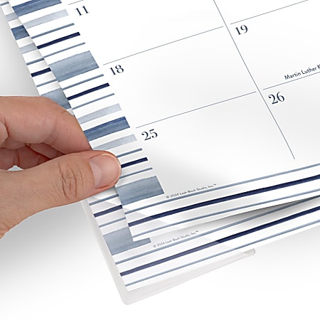 2023 2024 Leah Bisch For Cambridge Academic WeeklyMonthly Planner 8 12 X 11 Stripe July 2023 To