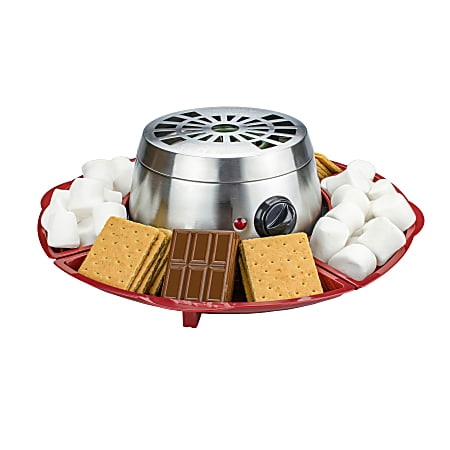 Brentwood TS-603 Indoor Electric Stainless Steel S'mores Maker Set