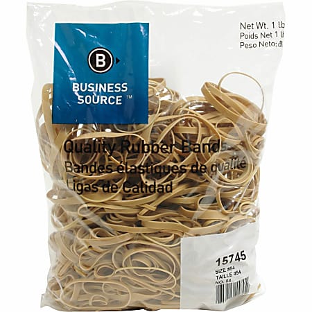 Business Source Quality Rubber Bands - Size: Assorted