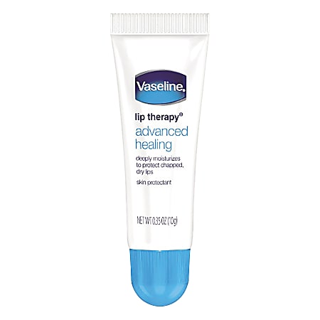 Vaseline Lip Therapy Advanced Lip Balm, 0.35-Oz Tube