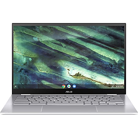 Asus Chromebook Flip C436 C436FA-DS599T-W 14" Touchscreen Chromebook - Full HD - Intel Core i5 (10th Gen) i5-10210U 2.10 GHz - 16 GB RAM - 512 GB SSD - Black, Aerogel White - Chrome OS - Intel UHD Graphics - 12 Hour Battery