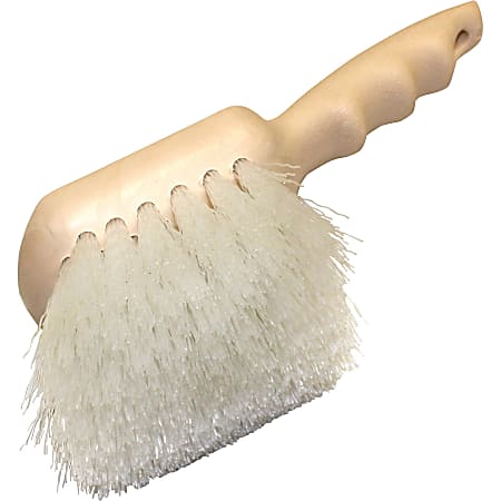 Genuine Joe Nylon Utility Brush - Nylon Bristle - 9 Genuine Joe Nylon Utility Brush - Nylon Bristle - 9