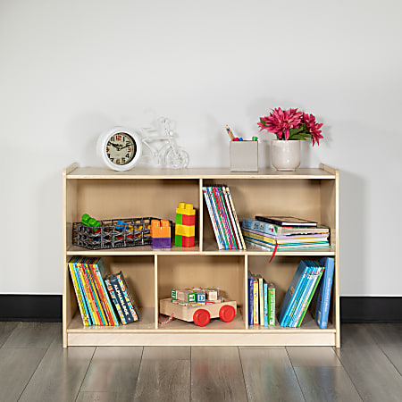 Flash Furniture Wooden School Classroom Storage Cabinet/Cubby,