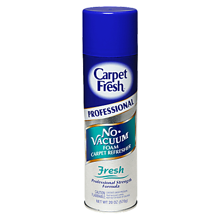 Carpet Fresh Professional No-Vacuum Rug And Room Odor Eliminator Spray, 20 Oz Bottle