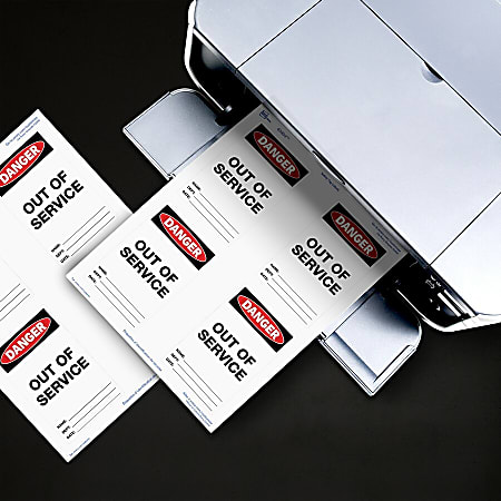 Avery UltraDuty Hazard Warning Tag Kit - 3.25 Avery UltraDuty Hazard Warning Tag Kit - 3.25