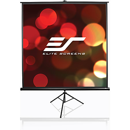 Elite Screens Tripod Series - 92-INCH 16:9, Portable Pull Up Home Movie/ Theater/ Office Projector Screen, 8K / ULTRA HD, 2-YEAR WARRANTY, T92UWH"