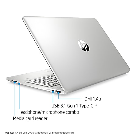 HP 15 dy1027od Laptop 15.6 HD Screen Intel Core i7 1065G7 8GB