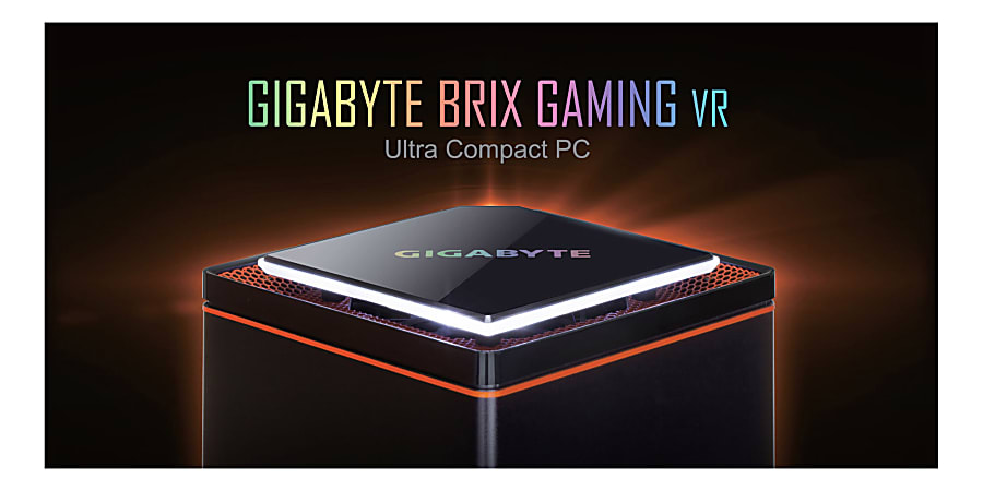 Gigabyte BRIX Gaming VR BNi7HG6 1060 rev. 1.0 Barebone Ultra PC Kit Mobile Intel HM175 1 x Core i7 7700HQ 2.8 GHz RAM 0 GB GTX 1060 GigE - Office