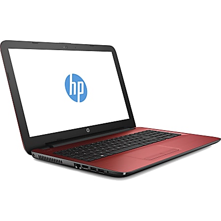 HP 15-ay100cy 15.6" Notebook - 1366 x 768 - Core i3 i3-7100U - 8 GB RAM - 1 TB HDD - Cardinal Red - Refurbished - Windows 10 Home 64-bit - Intel HD Graphics 620 - BrightView - Bluetooth - 10 Hour Battery Run Time