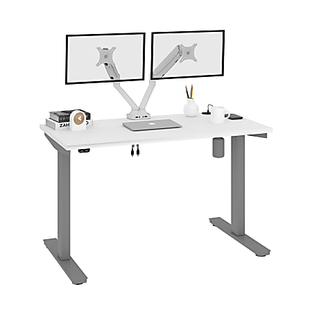 Bestar adjustable desk deals