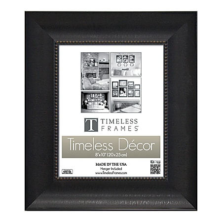 Timeless Frames Nathan Frame, 8" x 10", Black