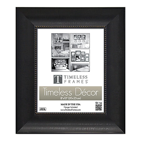 Timeless Frames Nathan Frame, 8&quot; x 10&quot;, Black