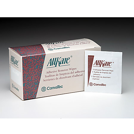 AllKare® Adhesive Remover Wipes, Box Of 100