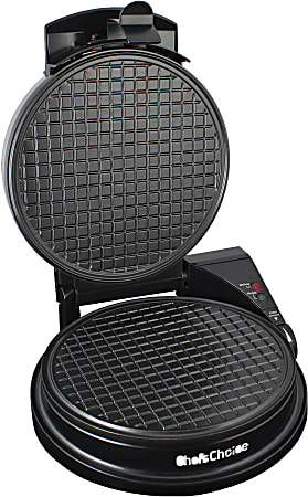 Edgecraft Chef's Choice Waffle Cone Express Model 838, 3-5/16”H x 9-1/16”W x 9-9/16”D, Black