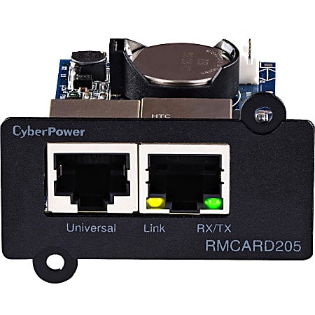 CyberPower RMCARD205 Remote Management Card - Black 3YR