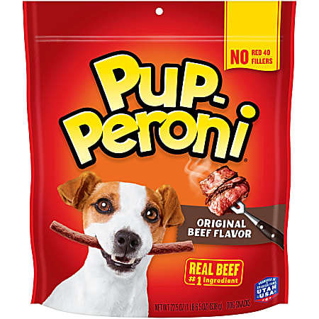 Pup-Peroni Dog Treats - For Dog - Chewy - Beef Flavor - 1.41 lb Pup-Peroni Dog Treats - For Dog - Chewy - Beef Flavor - 1.41 lb